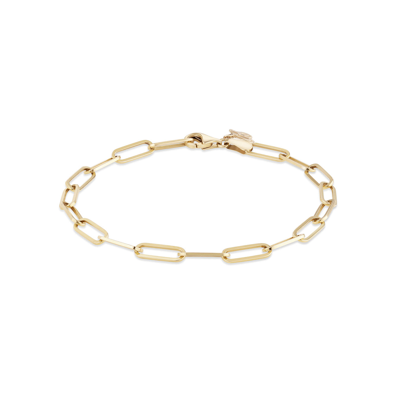 LARGE PAPER CLIP BRACELET