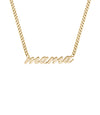 MAMA name plate necklace