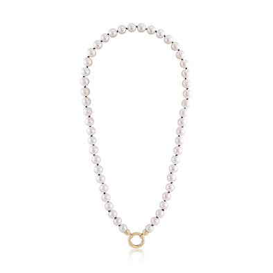 PEARL CALLA NECKLACE