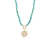 TURQUOISE CALLA NECKLACE