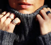 stacked as crown blackened elya rings
