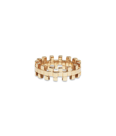 14k gold crown ring